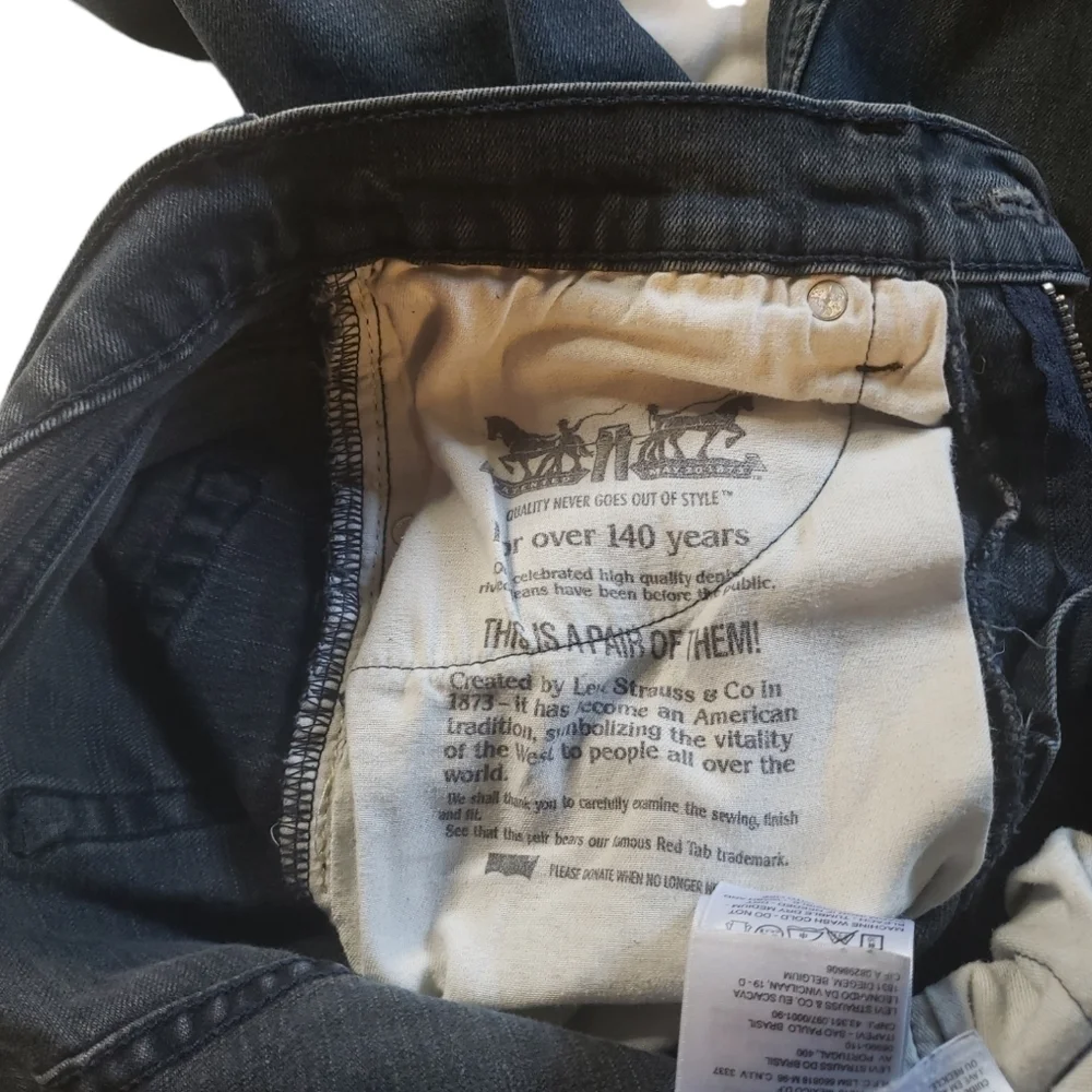 Levi 505 jeans in Navy. Size W30×L32